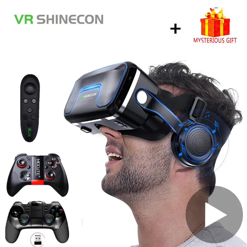 Gaming Console Vr - VR Shinecon 10.0 Helmet 3D Glasses