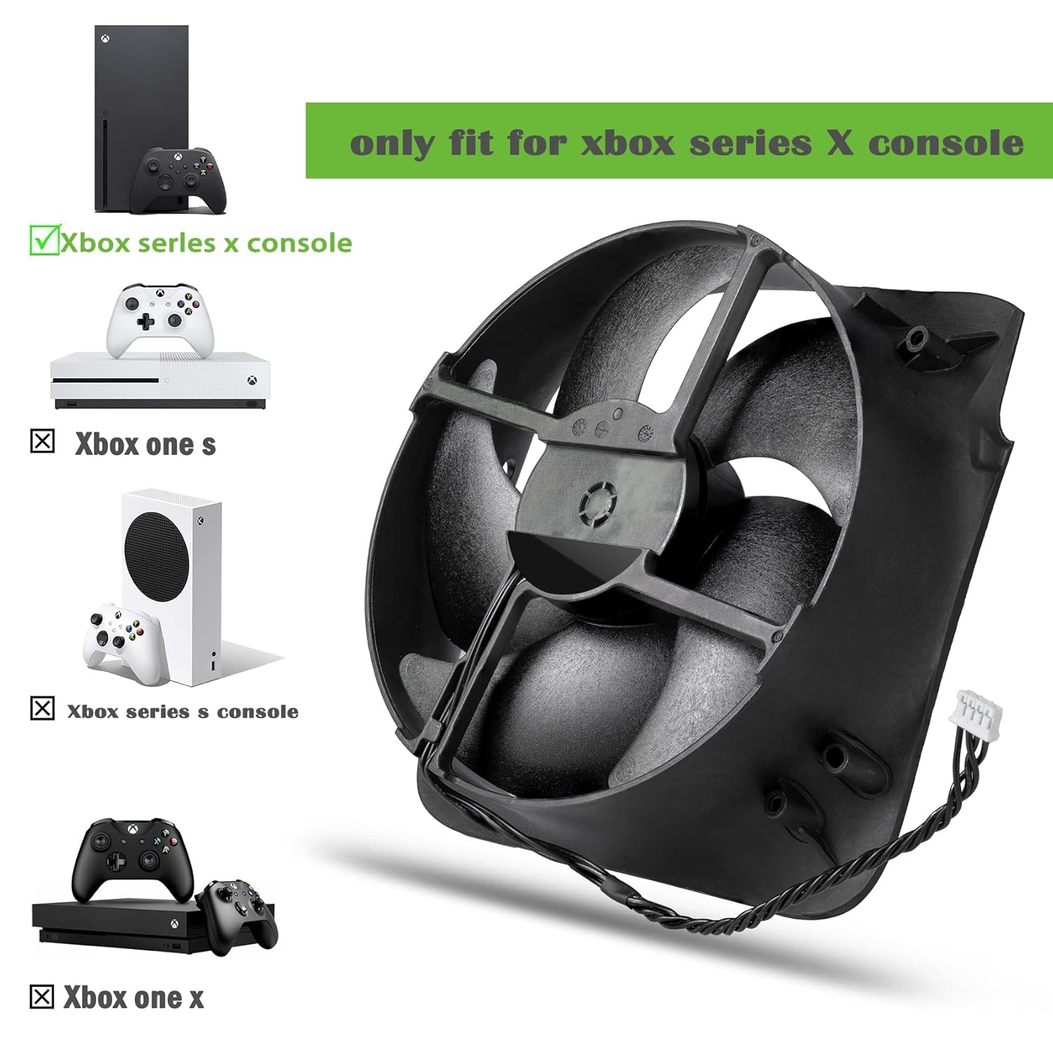 Gaming Console Xbox One - Replacement of Internal Cooling Fan for