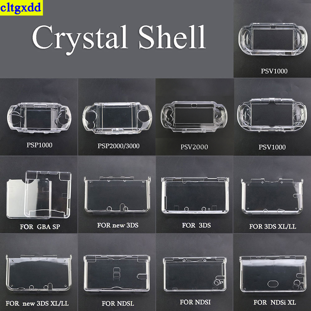 Gaming Console New - Cltgxdd 1piece Plastic Clear Crystal Protective