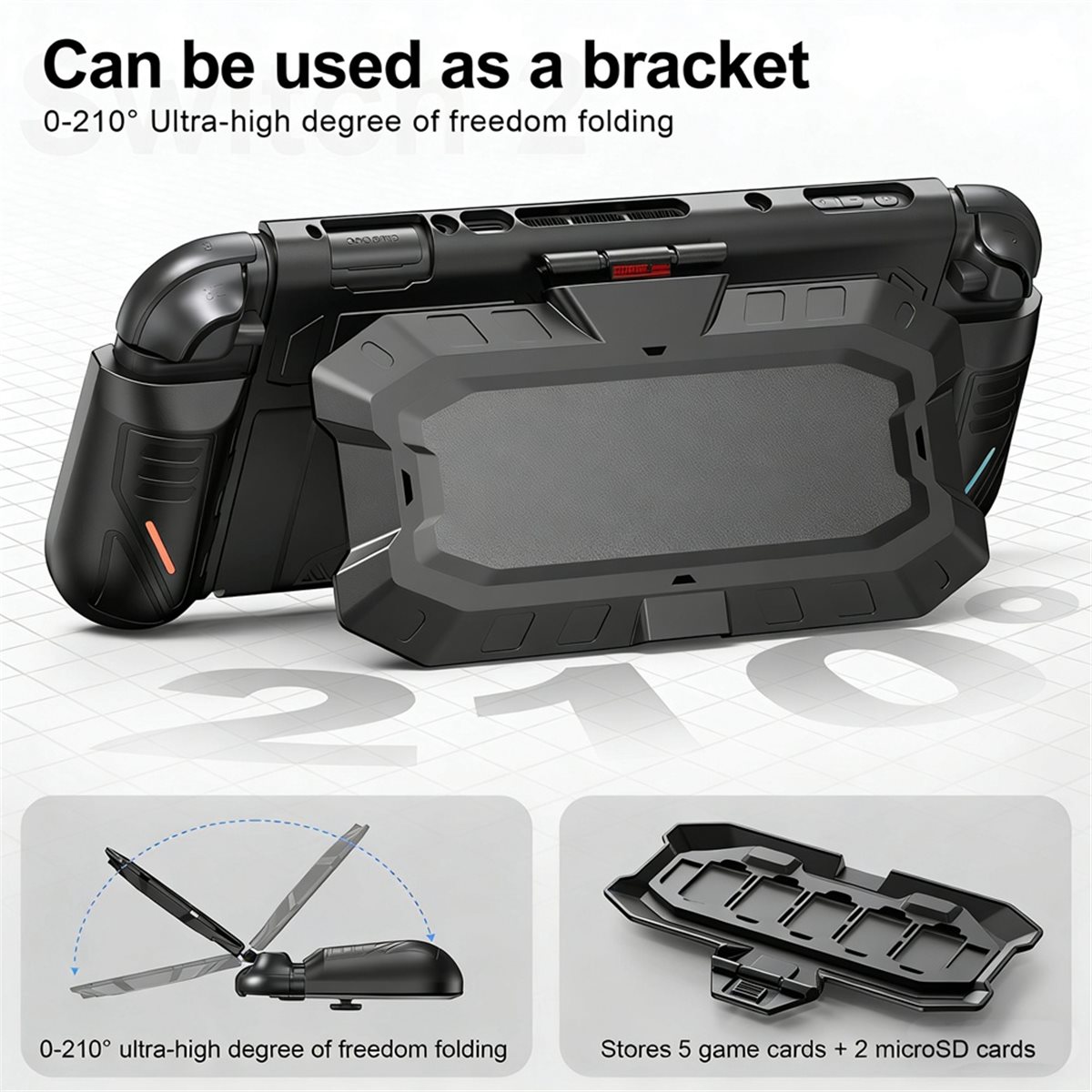 Gaming Console Nintendo Switch 2 - OKgood TPU Case for Nintendo Switch