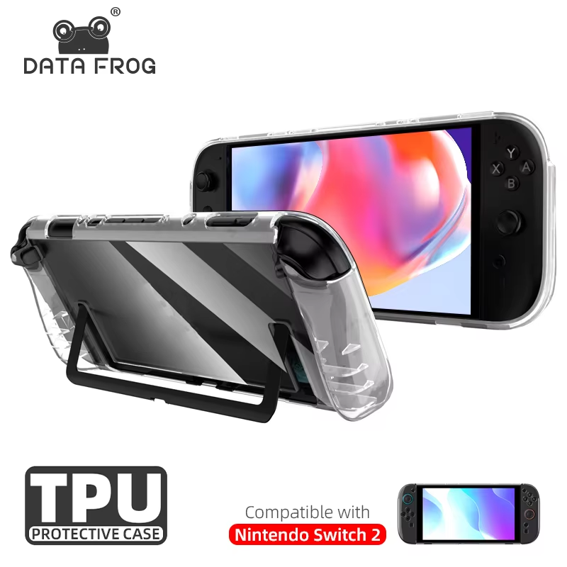 Gaming Console Nintendo Switch 2 - DATA FROG Soft TPU Shockproof Transparent