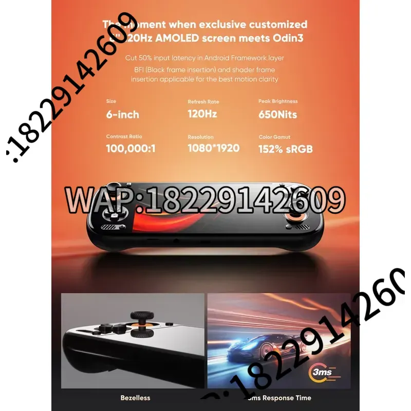 AYN Odin 3 Gaming Console Hand - Gaming Console With review and price