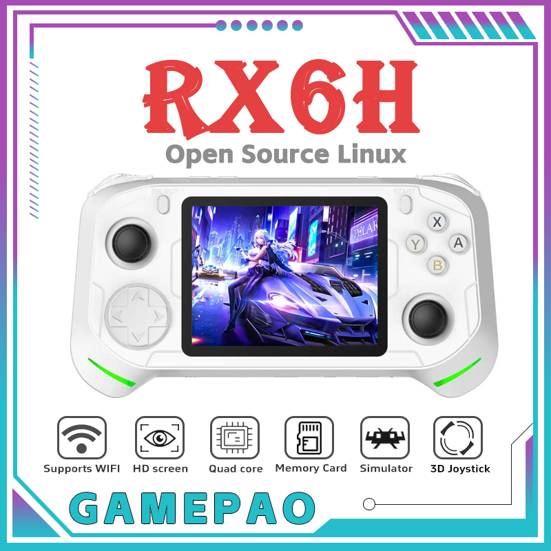 Open Source RX6H Retro Handhel - Gaming Console Handheld Retro review and price