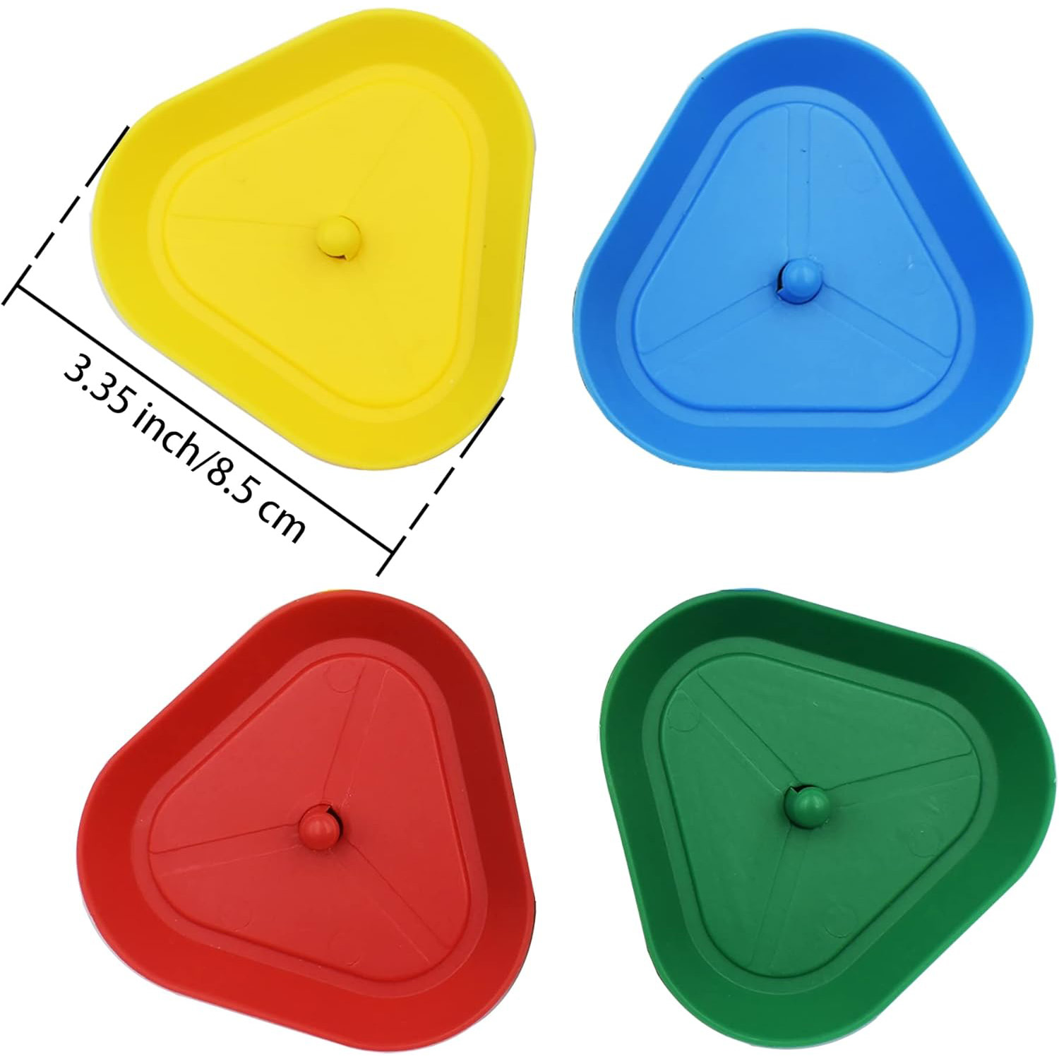 4pcs/set Triangle Shaped Playi - Gaming Card Holder review and price
