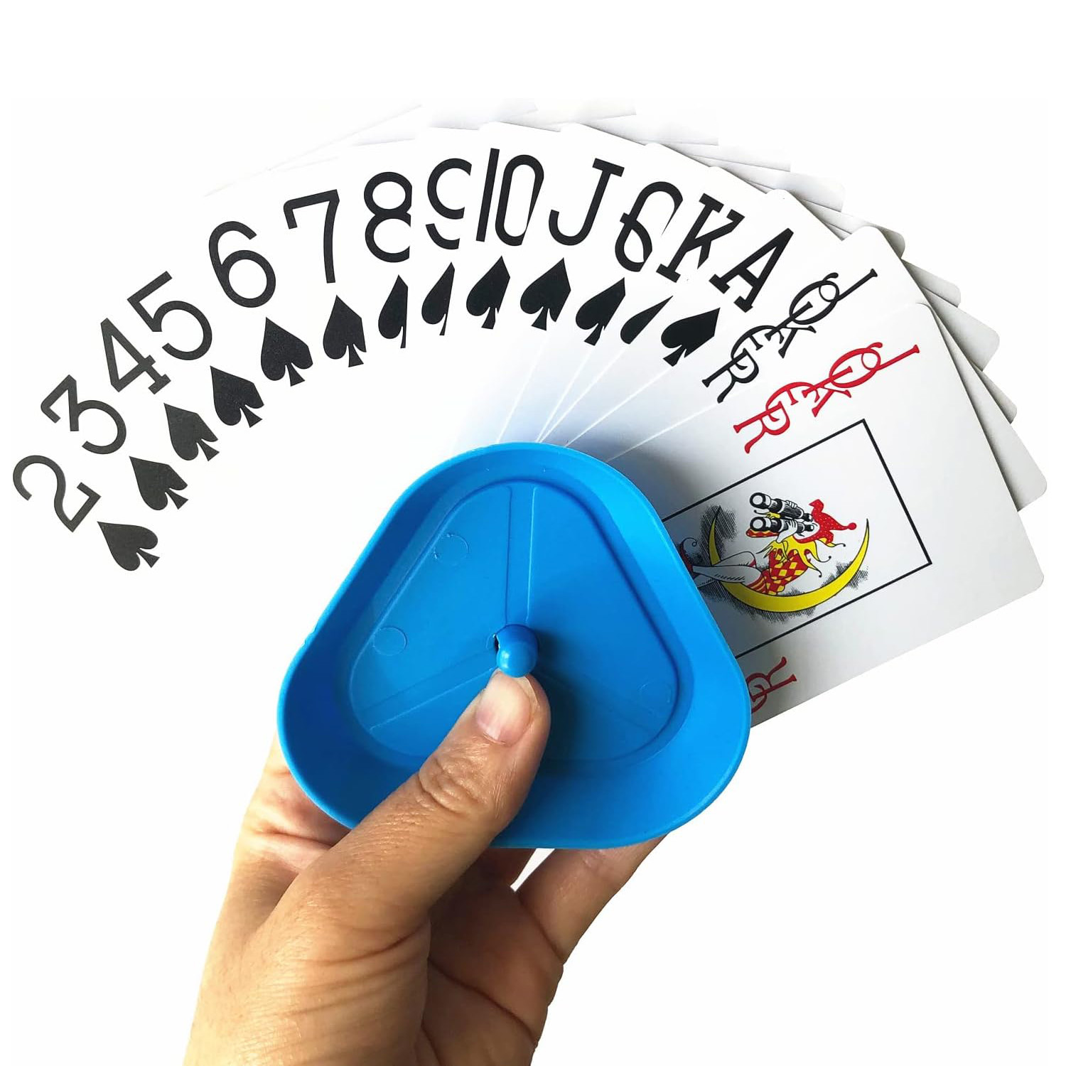 4pcs/set Triangle Shaped Playi - Gaming Card Holder review and price