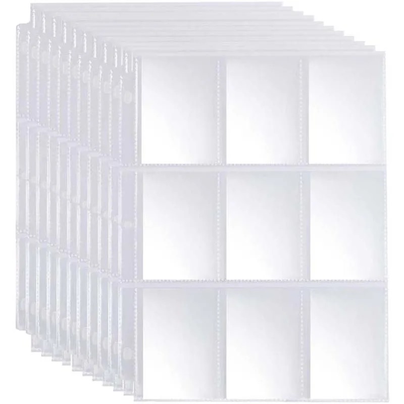50pcs 9 Pocket Trading Gaming  - Gaming Card Holder review and price