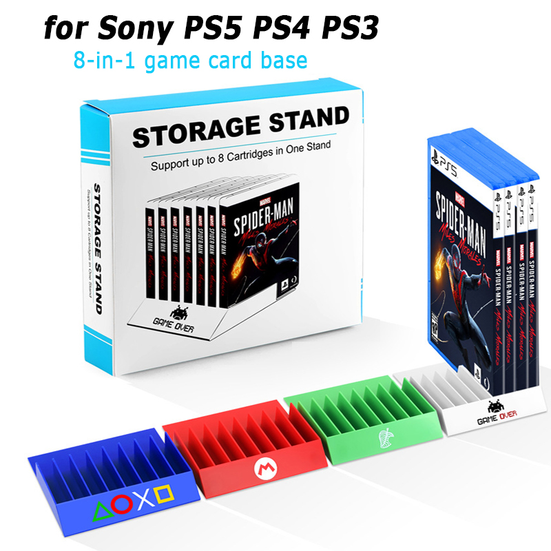 8-in-1 for PS5 game card base  - Gaming Card Holder review and price