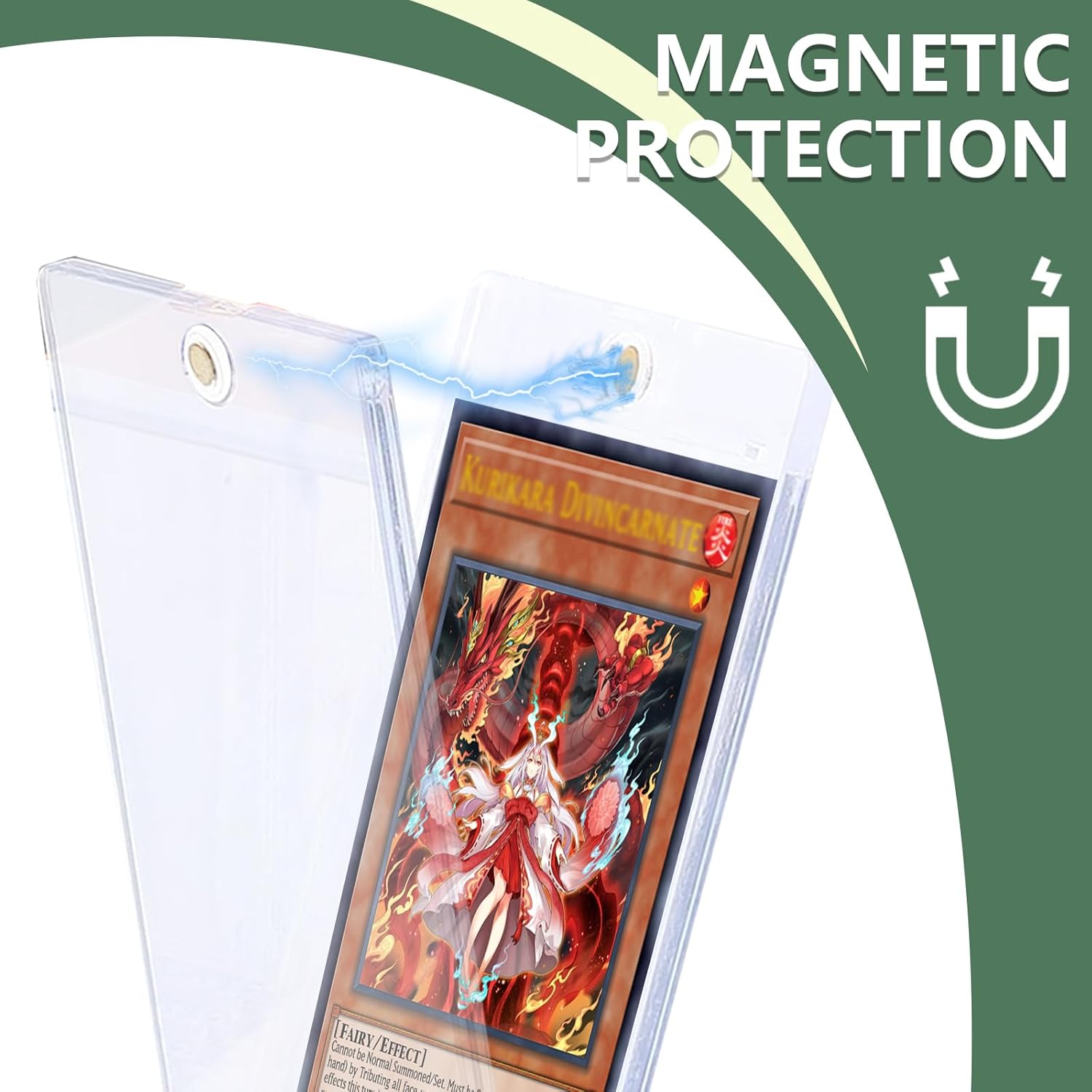 1-10PCS Clear Card Holder Magn - Gaming Card Holder review and price