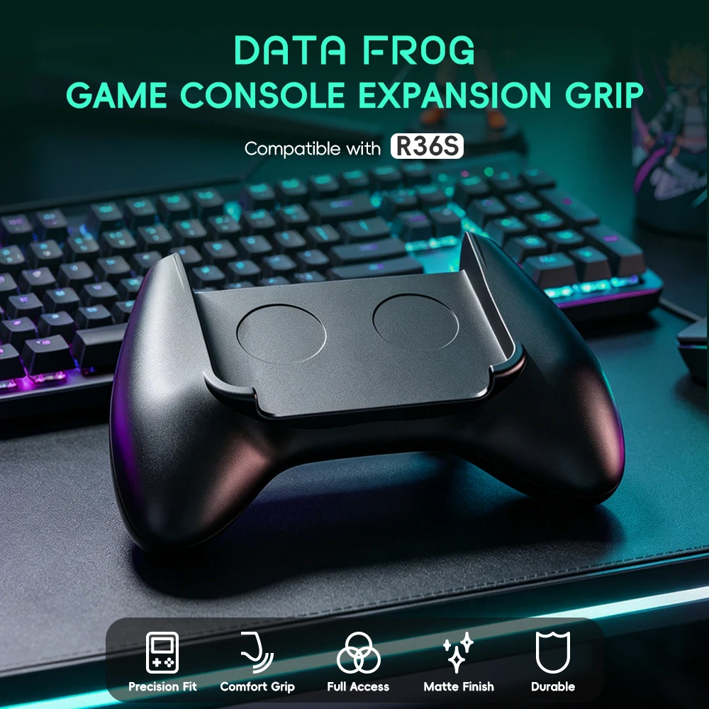 Data Frog R36S Game Grip Ergon - Gaming Console Handheld Retro review and price