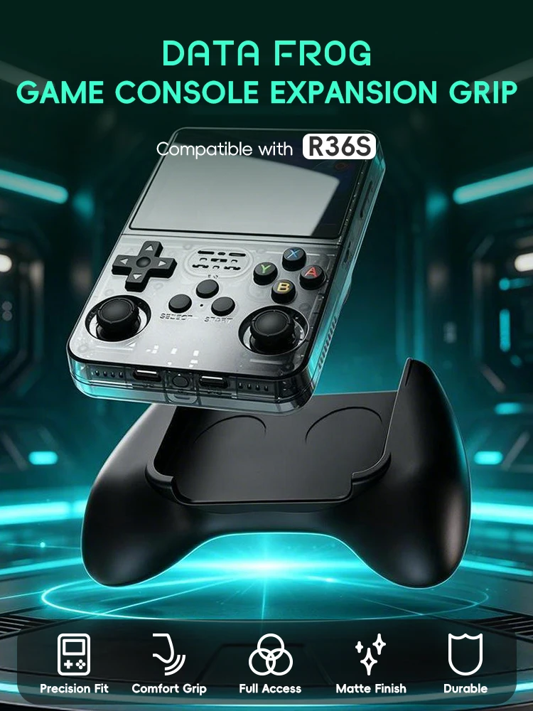 Data Frog R36S Game Grip Ergon - Gaming Console Handheld Retro review and price