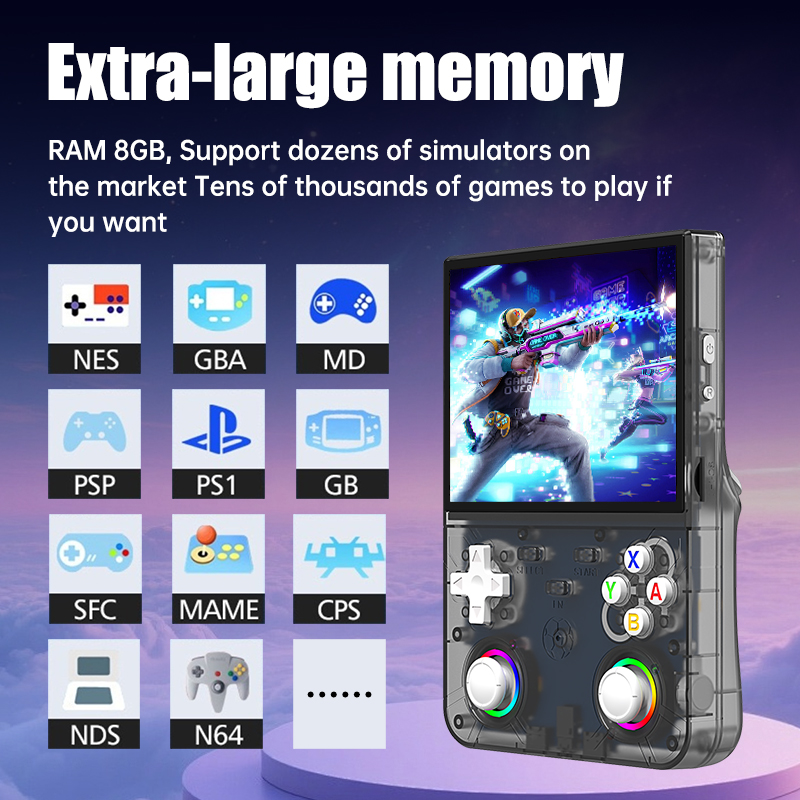 R36 Ultra X Retro Handheld Vid - Gaming Console In Chinese review and price