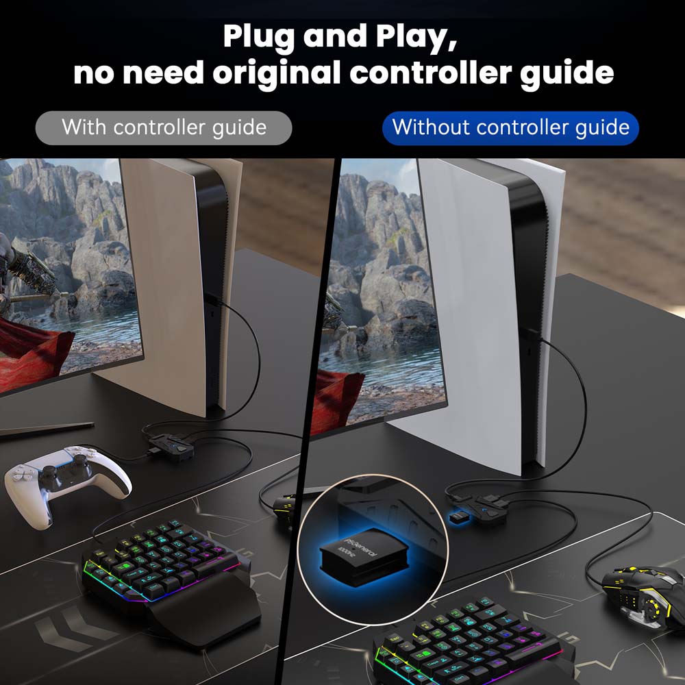 for PS5 Gaming Keyboard Mouse  - Gaming Console With Keyboard review and price