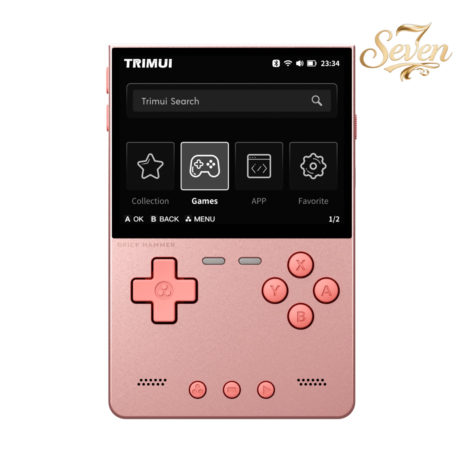 TRIMUI BRICK HAMMER Retro Hand - Gaming Console In Chinese review and price