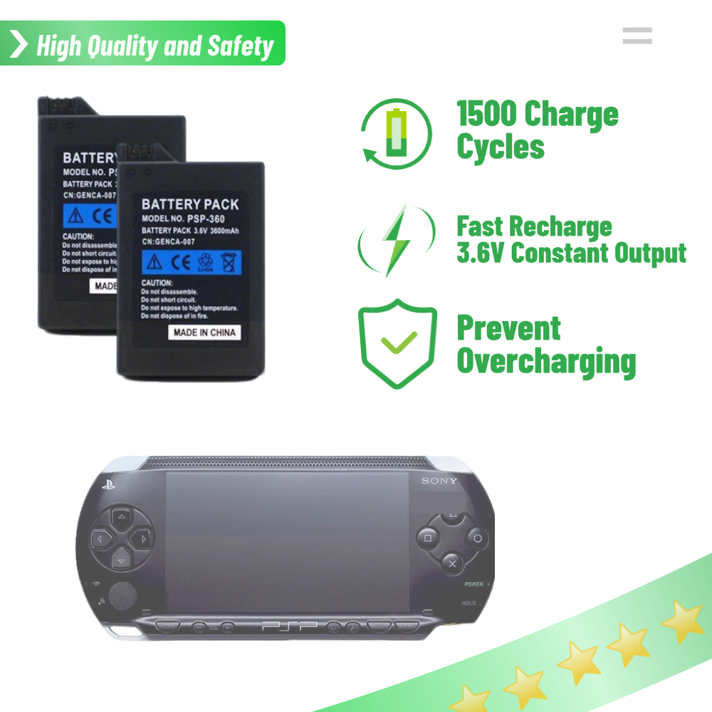 PUJIMAX 3600mAh 3.6V New Li-io - Gaming Console New review and price