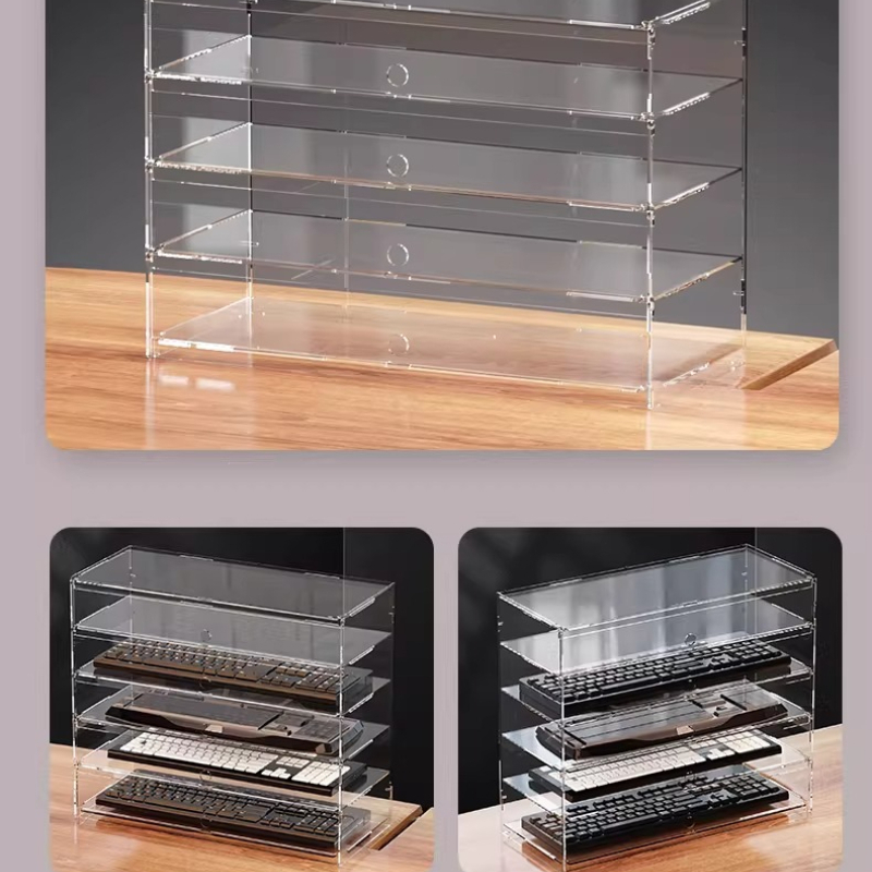 Premium Clear Acrylic Dustproo - Gaming Console With Keyboard review and price