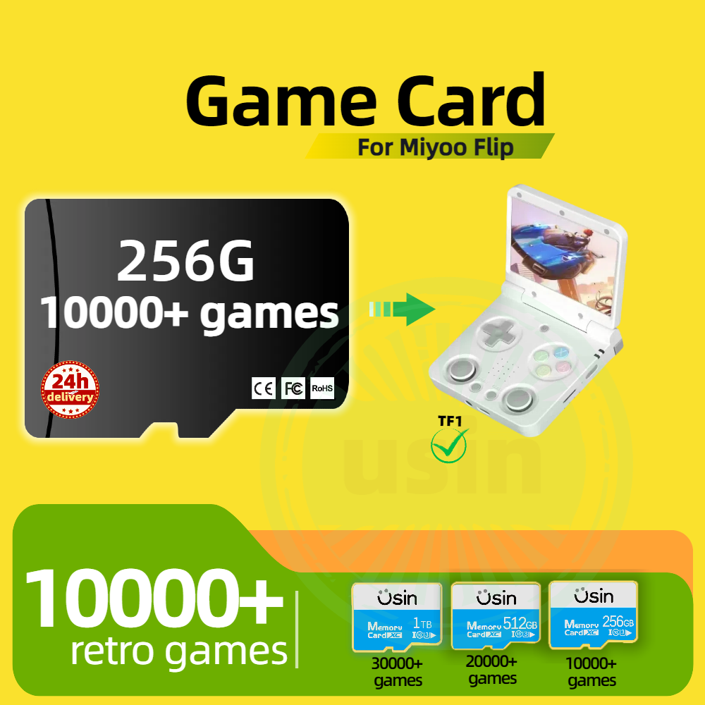 Game Card For Miyoo Flip 30000 - Gaming Console Handheld Retro review and price