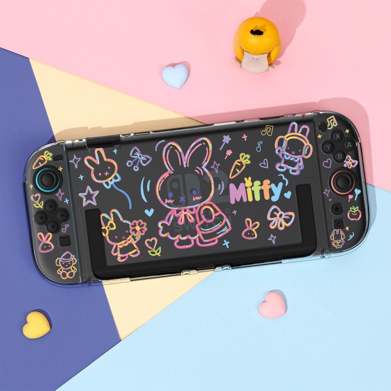 Cute Miffy Gaming Console Prot - Gaming Console Nintendo Switch Oled Model review and price