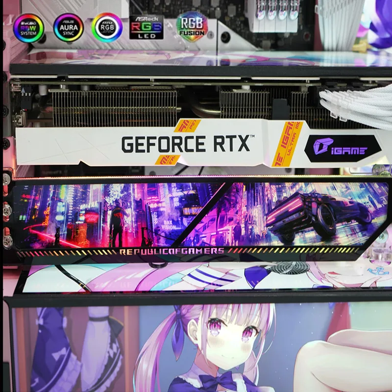 ARGB Graphics Card Bracket,Cus - Gaming Card Holder review and price