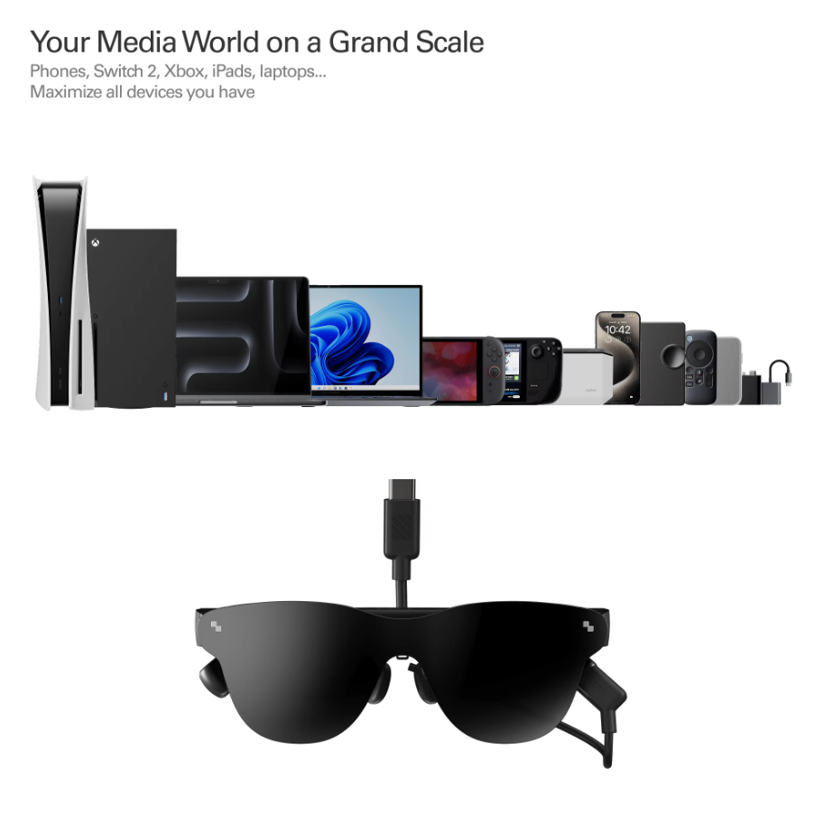 RayNeo Air 4 Pro/3S Pro AR Gla - Gaming Console Vr review and price
