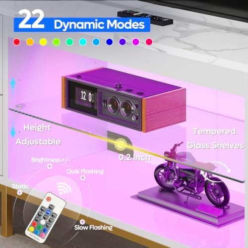 TV Stand for 75/80/85 inch TVs - Gaming Console Room review and price