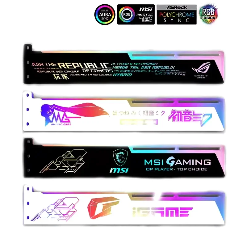 4090 VGA Holder 5V ARGB AURA S - Gaming Card Holder review and price